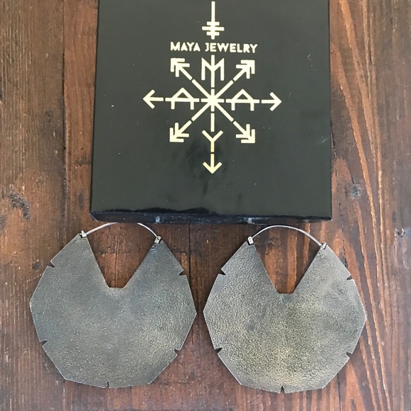 Maya Jewelry Amatlan earrings Sterling Silver - Picture 2 of 5